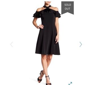 Gracia Halter Ruffle Dress